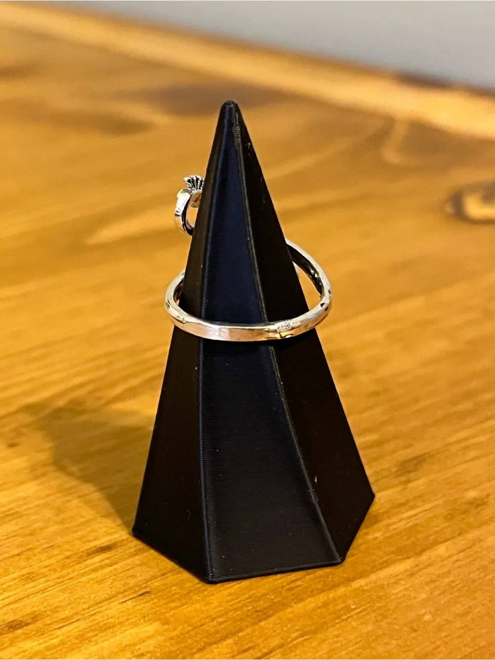 Elegant 925 marked fashion phoenix peacock ring adjustable starting size 6